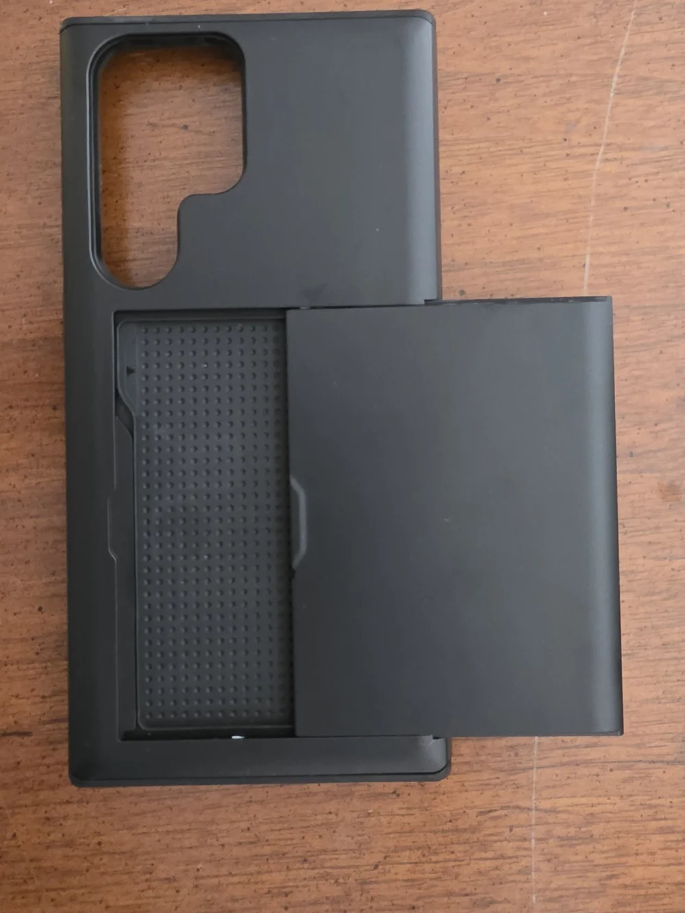 Samsung Galaxy S23 Ultra Black Phone Case With Wallet
